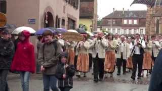 Trachtenumzug Weissenburg Elsass am Pfingstsonntag 2013 Clip 49 [upl. by Abott761]