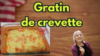 Gratin de crevettes [upl. by Lowis]