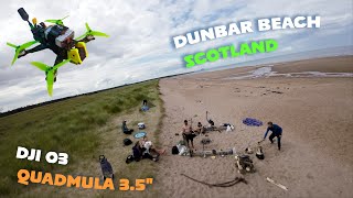 Scotland Dunbar Beach party  FPV drone  Organica Ethno Deep House [upl. by Cody]