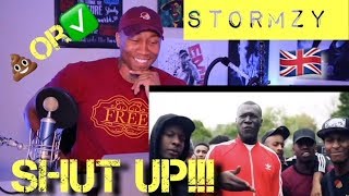 TRASH or PASS Stormzy Shut Up UK Rapper REACTION [upl. by Bellew]