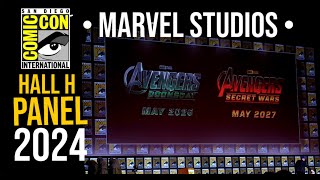 MARVEL STUDIOS FULL HALL H PANEL  SAN DIEGO COMIC CON 2024 [upl. by Otrebmuh]