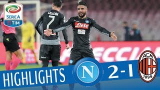 Napoli  Milan 21  Highlights  Giornata 13  Serie A TIM 201718 [upl. by Lundell405]