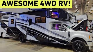 Spectacular 4wd Super C Motorhome RV on an F550 Powerstroke platform THOR Magnitude XG32 [upl. by Wiatt380]