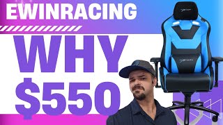 Ewinracing gaming Chair Review Why 550 [upl. by Ibib]