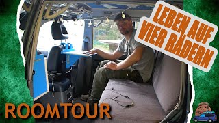 ROOMTOUR  Unser all in one OffroadAbenteuerMobil  Ausbau Umbau Nr2  Pajero 4x4 Reisemobil [upl. by Heilman]