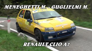 2° RALLY TRENTINO 2024  MENEGHETTI M  GUGLIELMI M  RENAULT CLIO A7  VIDEO BY BELLUNOVIDEO [upl. by Zacharia]