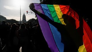 Pride march returns to the streets of Buenos Aires [upl. by Shepherd]