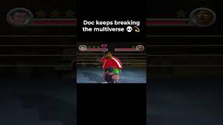 Doc keeps breaking the multiverse 💀💫 punchoutwii wii corruptions shorts [upl. by Kerk613]