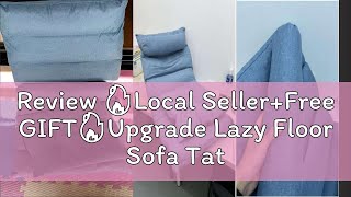 Review 🔥Local SellerFree GIFT🔥Upgrade Lazy Floor Sofa Tatami 67Grids Lazy Sofa Chair Foldable D [upl. by Eatnod]