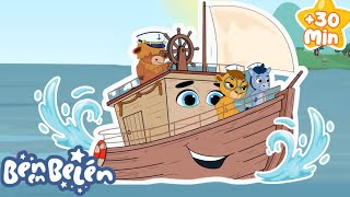 Explorando el Océano ¡Conoce a los Animales Marinos 🐠🌊30 MIN🎤 Canción Infantil🎵Ben en Belén✨ [upl. by Ahsinek987]