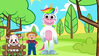 Nursery Rhymes Kids Songs  Bingo Was His NameO  Clickety Clak [upl. by Haimrej]