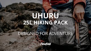 Flowfold Uhuru Hiking Pack  Designed For Adventure [upl. by Inat]