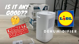 Lidl Dehumidifier hands on REVIEW  10L per day  Any Good [upl. by Matlick]