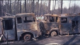 Groźny Pożar Lasu w Kuźni Raciborskiej  26081992 [upl. by Nawrocki]