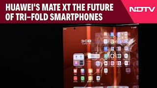 Huawei 3 Fold Phone  Huaweis Mate XT Ultimate Design The Future of TriFold Smartphones [upl. by Binny898]