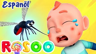 🦟Mosquitos ¡Vete  ¡Hora del baño  Boo Boo Song  Canciones Infantiles  Rosoo en Español [upl. by Accire140]