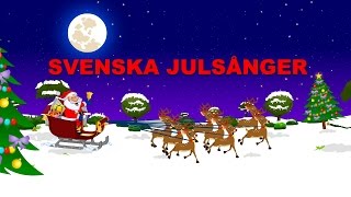 Svenska julsånger  Barnsånger  Christmas Songs in Swedish  Bjällerklang etc [upl. by Smaoht]