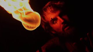 Knock knock Who Is There  Halloween Fire Video by Ignited Flames [upl. by Etteb526]