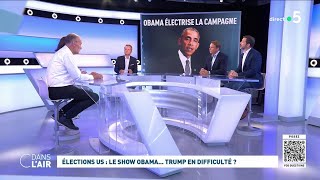 Elections US  Le show Obama Trump en difficulté  cdanslair 21082024 [upl. by Hanauq]