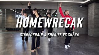 Stereobrain amp Sheriff vs ShènaHomewrecka  MOVEME Waacking [upl. by Lorrad]