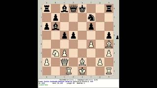 Stockfish 17 vs Hawkeye 103  Durkin Goldsmith Defense chess [upl. by Tirrej]