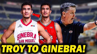 TROY ROSARIO TO GINEBRA May Katulong na si Japeth aguilar Nagtampo ang Converge [upl. by Asirem219]