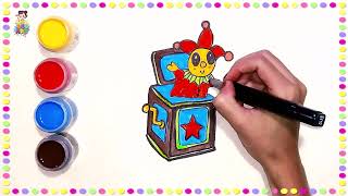 Jack in the Box 🎁 Drawing and Painting for Beginners Ages 810 [upl. by Mariel]