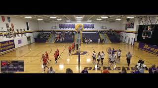 Deshler High School vs Giltner High School Womens Varsity Volleyball [upl. by Winton78]