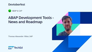 🟢 ABAP Development Tools  News and Roadmap [upl. by Cahan]