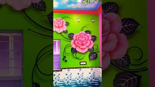 New 3d wall painting for home 🎨 home decor design art painting workfromhome shorts viralshorts [upl. by Eckblad]