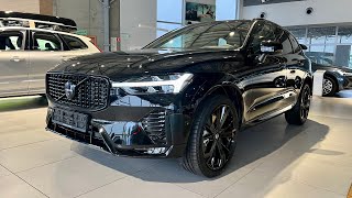 Volvo XC60 B5 Plus BLACKEDITION  Onyx Black  Nappa Charcoal interior RGOR [upl. by Anauqahs323]