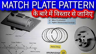 MATCH PLATE PATTERN  TYPES OF PATTERN [upl. by Kenna]