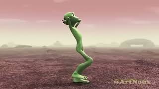 Alien vert qui danse DAME TU COSITA [upl. by Ahsiad]