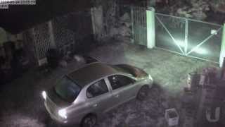 Ubiquiti Networks UVC Bullet IP Camera 720p  HQ  30FPS Night Outdoor Sample Video [upl. by Acimak244]