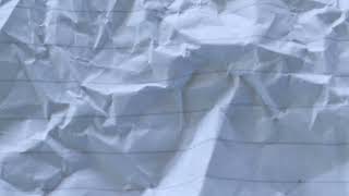 FREE Crumpled Lined Paper Background Stock Video [upl. by Keldah332]