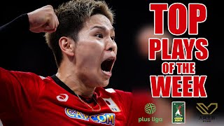 Mens Top 10 Plays  Japanese Italian and Polish Leagues  Week 42  202425 [upl. by Asila]