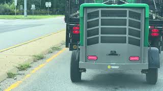 Dangerous TrailersOrg Sunbelt Rentals Renting A Defective Trailer Missing Left Fender😱😱 [upl. by Hilel638]