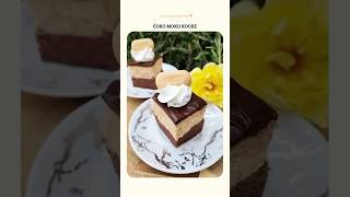 🥮 Čoko Moko Kocke Brzi recept za čokoladni kolač 🍫✨ hrana food cake [upl. by Ateekram640]