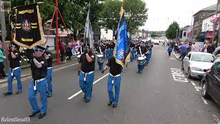 North Down First Flute No1  NPBs Parade Newtownards 20072024 4K [upl. by Niffirg686]