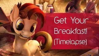 Get Your Breakfast Art Timelapse [upl. by Eyahsal]