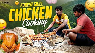 Tha Best Grill ChickenGrill Chicken RacipeForest CookingOutdoor cookingGrill Chicken [upl. by Petulah]