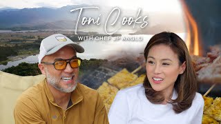 Toni Cooks with chefjpanglo  Camping Food [upl. by Alrak]