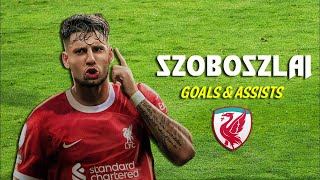 Dominik Szoboszlai  All Goals amp Assists 20222023 [upl. by Inanak875]