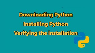 How to Install Python 3130 and Verify the Installation StepbyStep Tutorial [upl. by Aicemaj]