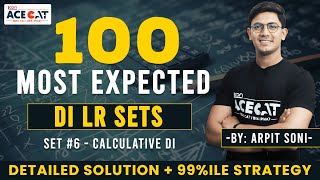 CAT 2024 DI LR Strategy Solving 100 Most Expected DILR Sets with Arpit Soni  Set 6 Maxima Minima [upl. by Lilia]