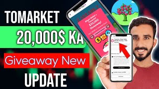 Tomarket 🍅 New Update 20000 Giveaway  Tomarket New Update Today  Today Tomarket Updates [upl. by Noami]