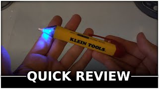 Klein Volt Tester NCVT2  Quick Review [upl. by Teiv]