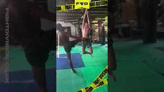 quotCome and train in Thailandquot they said 🤣 🇹🇭 muaythai boxing thaiboxing mma ufc funny [upl. by Nilhsa]