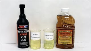 AMSOIL All In One Diesel Fuel Additive vs Howes [upl. by Einatsed]