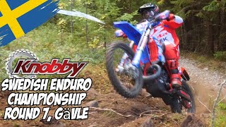 Knobby Swedish Enduro Championship  Round 7  Gävle  BELLON [upl. by Jorey]